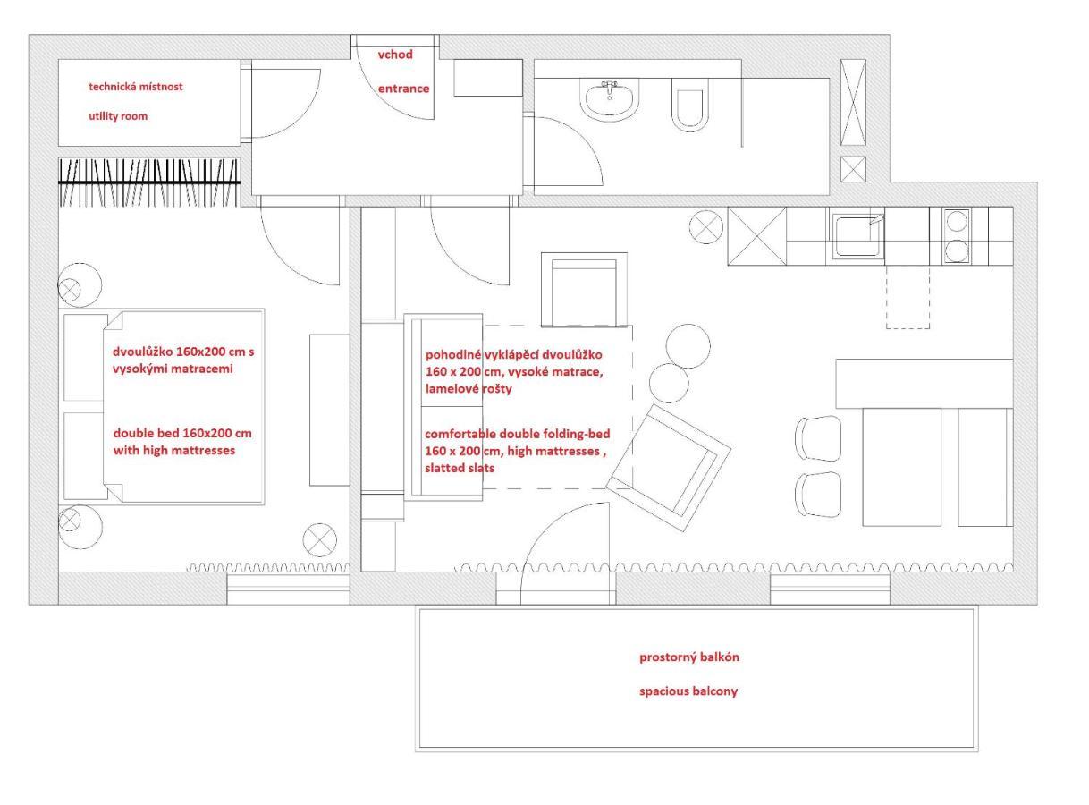 Apartman Plesivec U Sjezdovky Abertamy Exterior photo